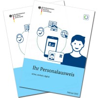 Broschüre "Ihr Personalausweis - sicher, einfach, digital" (Februar 2023)
